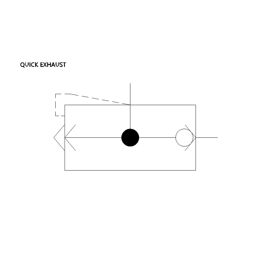 SEV37C NUMATICS/AVENTICS QUICK EXHAUST VALVE 3/8" G FEMALE UNION